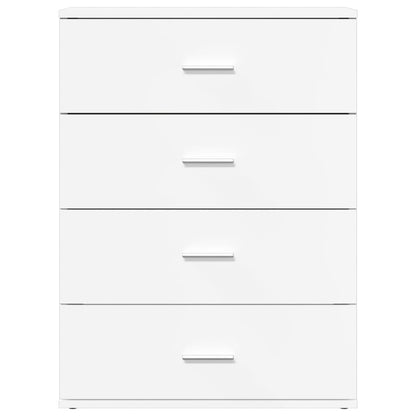 Sideboards 2 pcs White 60x39x80 cm Engineered Wood