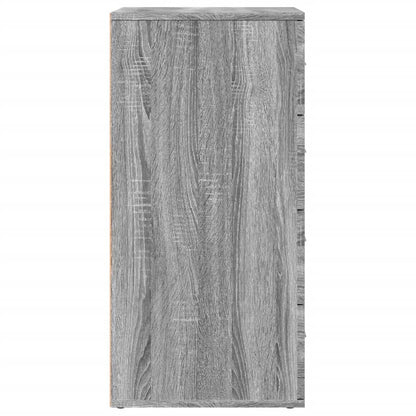 Sideboards 2 pcs Grey Sonoma 60x39x80 cm Engineered Wood