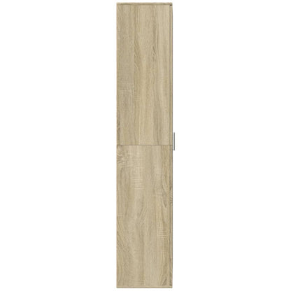 Highboard Sonoma Oak 70x35x180 cm Engineered Wood