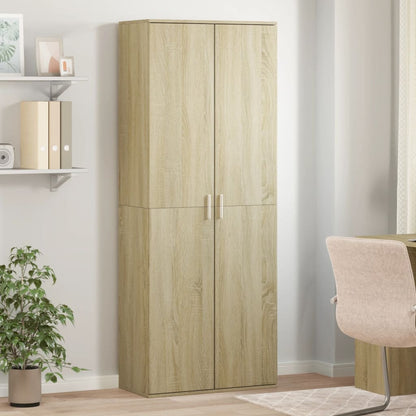 Highboard Sonoma Oak 70x35x180 cm Engineered Wood