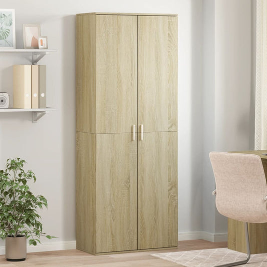 Highboard Sonoma Oak 70x35x180 cm Engineered Wood
