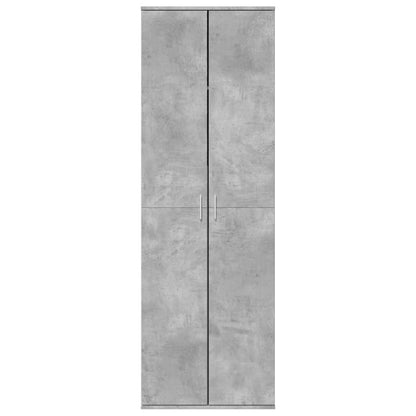 Highboard Concrete Grey 60x35x180 cm Engineered Wood
