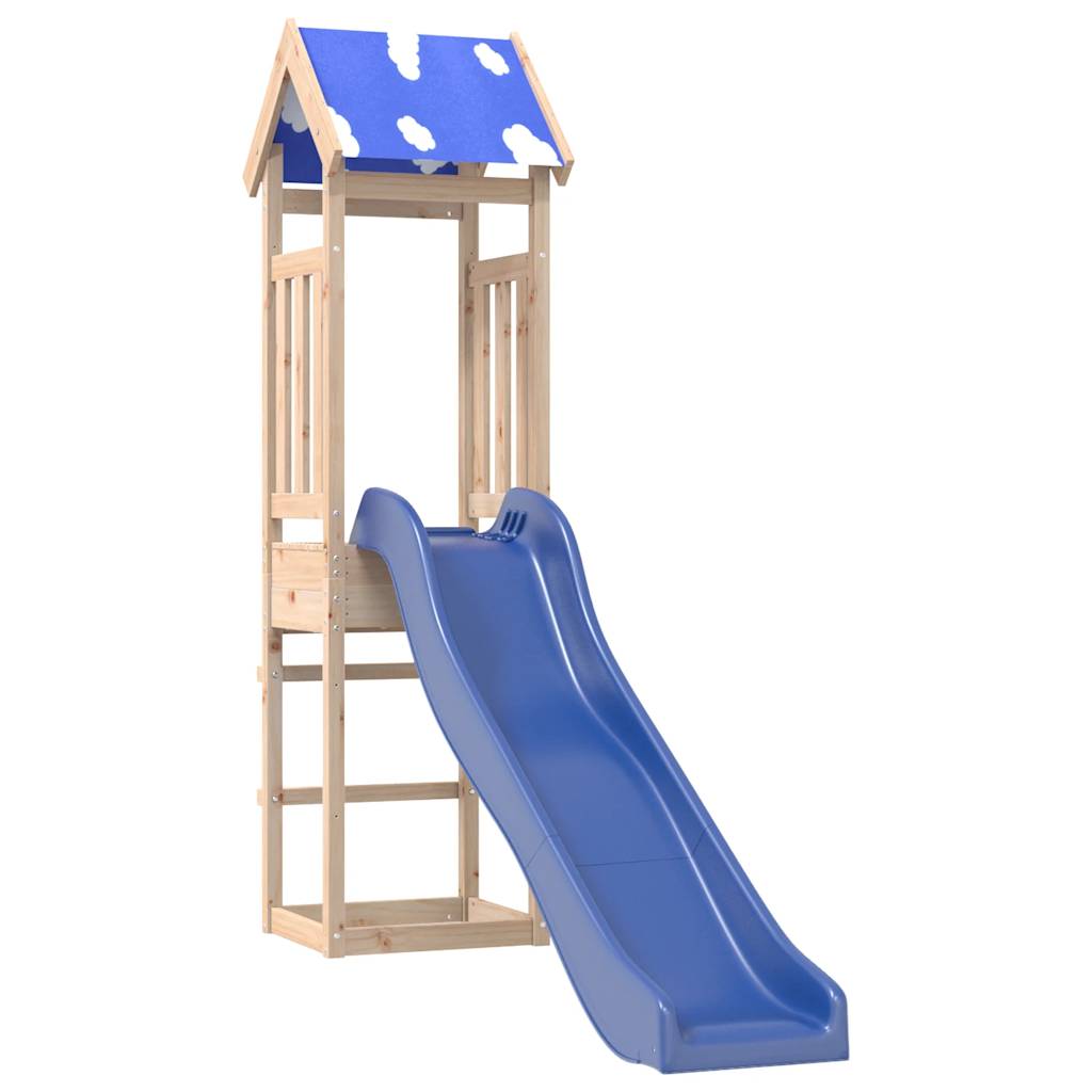 Outdoor Playset Solid Wood Pine