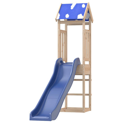 Outdoor Playset Solid Wood Pine