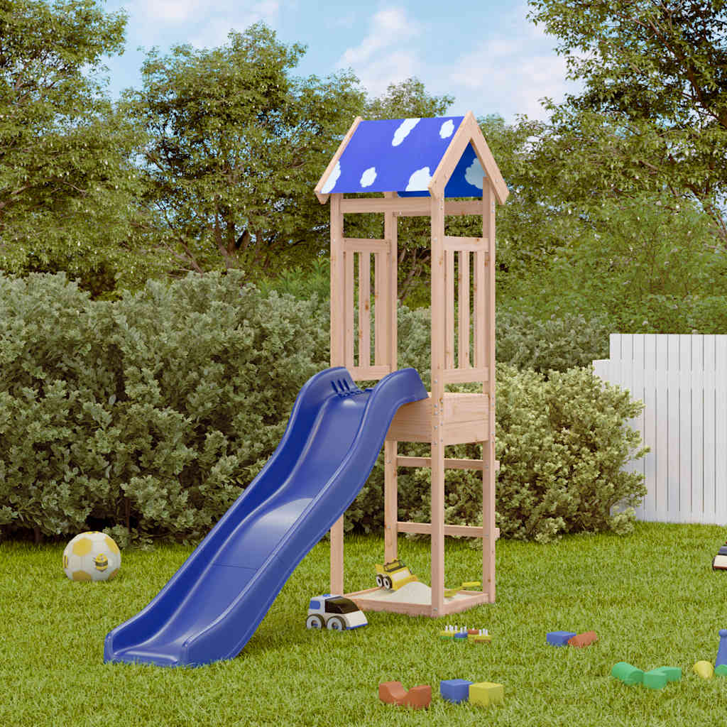 Outdoor Playset Solid Wood Pine