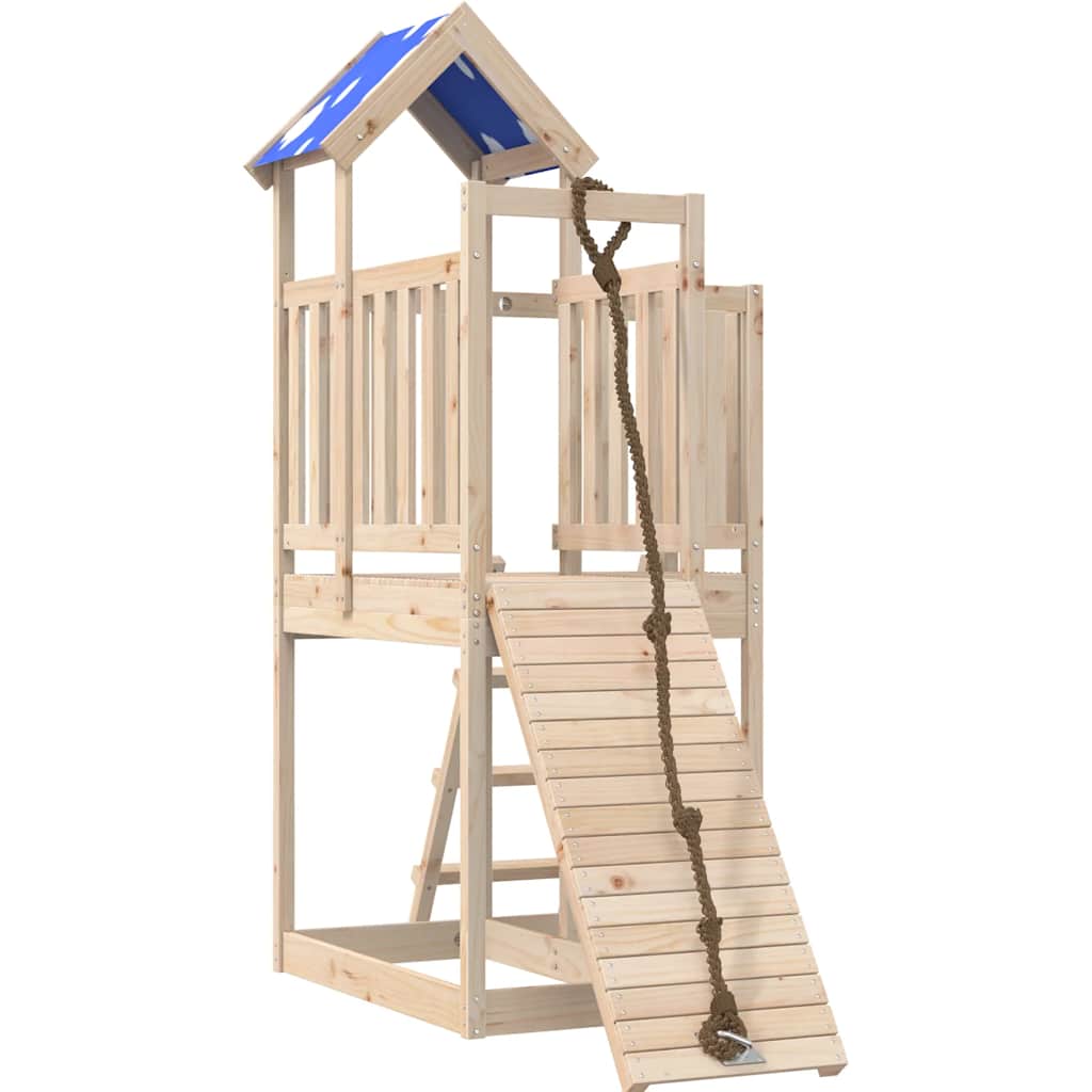 Outdoor Playset Solid Wood Pine