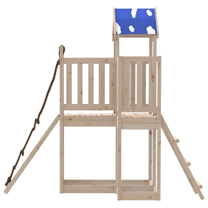 Outdoor Playset Solid Wood Pine