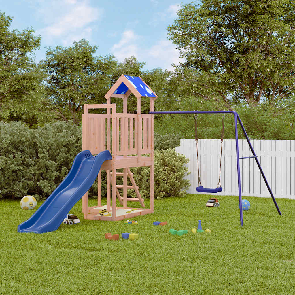 Outdoor Playset Solid Wood Douglas
