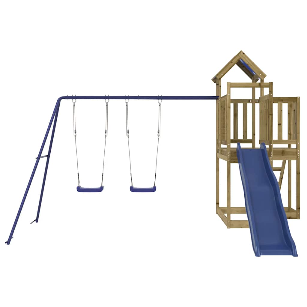 Outdoor Playset Impregnated Wood Pine