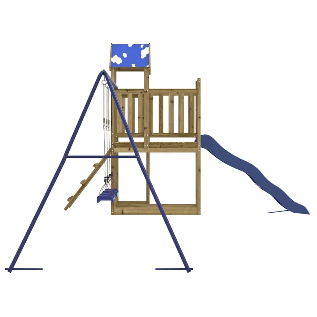 Outdoor Playset Impregnated Wood Pine