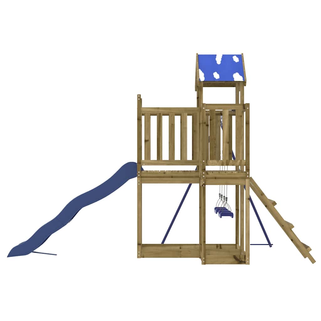 Outdoor Playset Impregnated Wood Pine