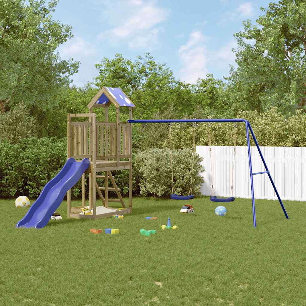 Outdoor Playset Impregnated Wood Pine