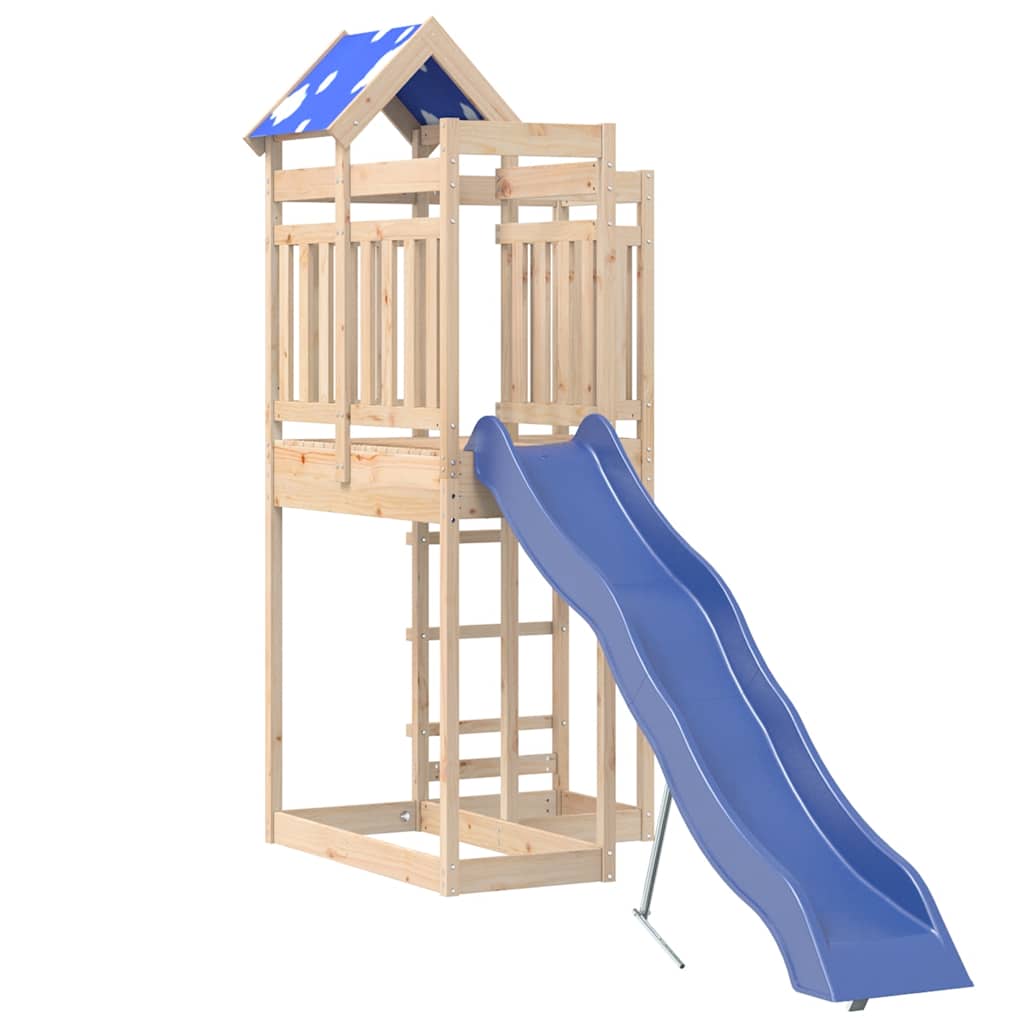 Outdoor Playset Solid Wood Pine