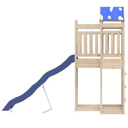 Outdoor Playset Solid Wood Pine