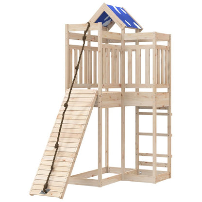 Outdoor Playset Solid Wood Pine