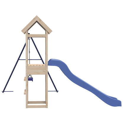Outdoor Playset Solid Wood Pine