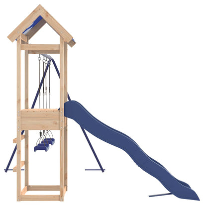 Outdoor Playset Solid Wood Pine