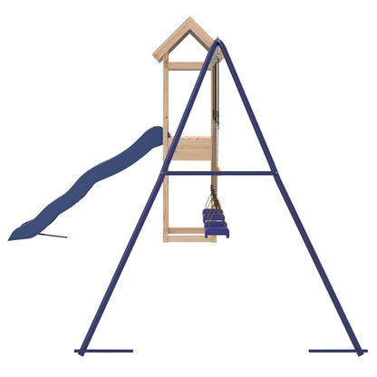 Outdoor Playset Solid Wood Pine