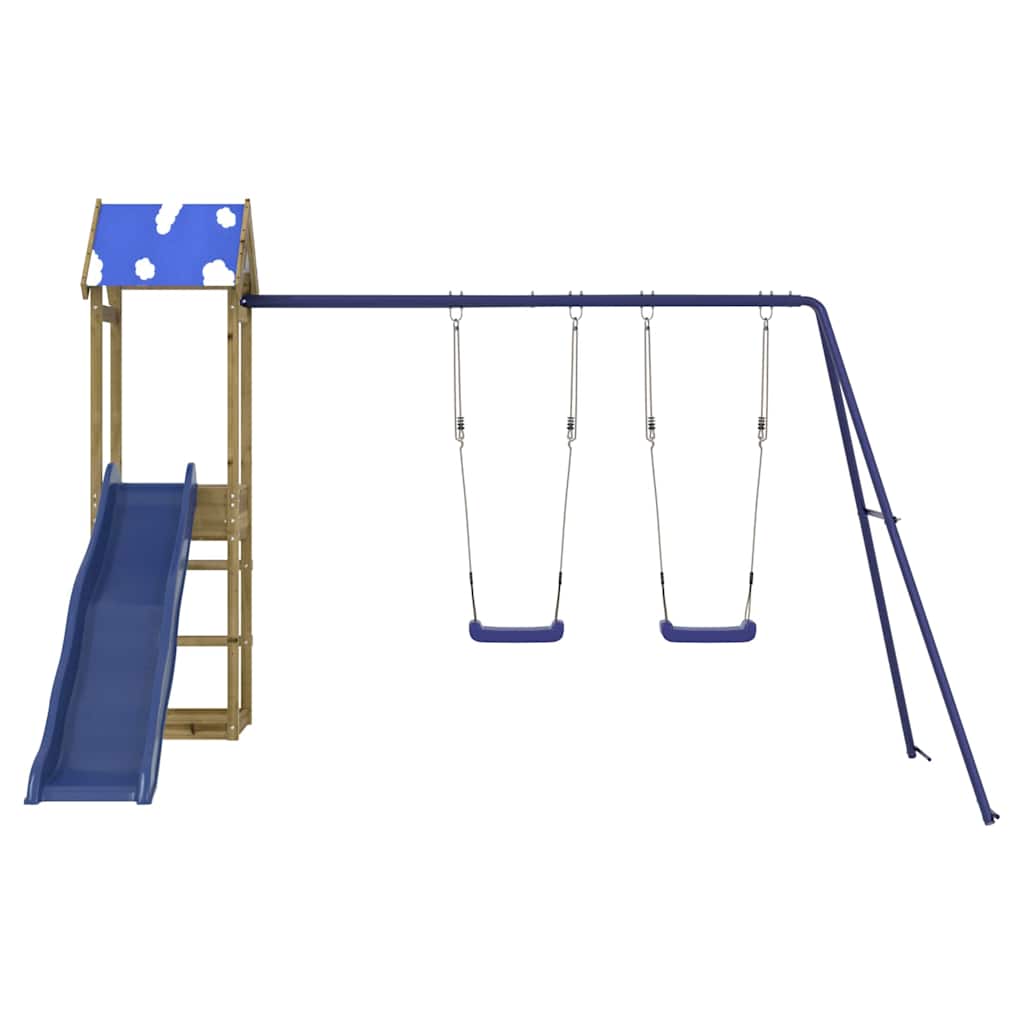 Outdoor Playset Impregnated Wood Pine