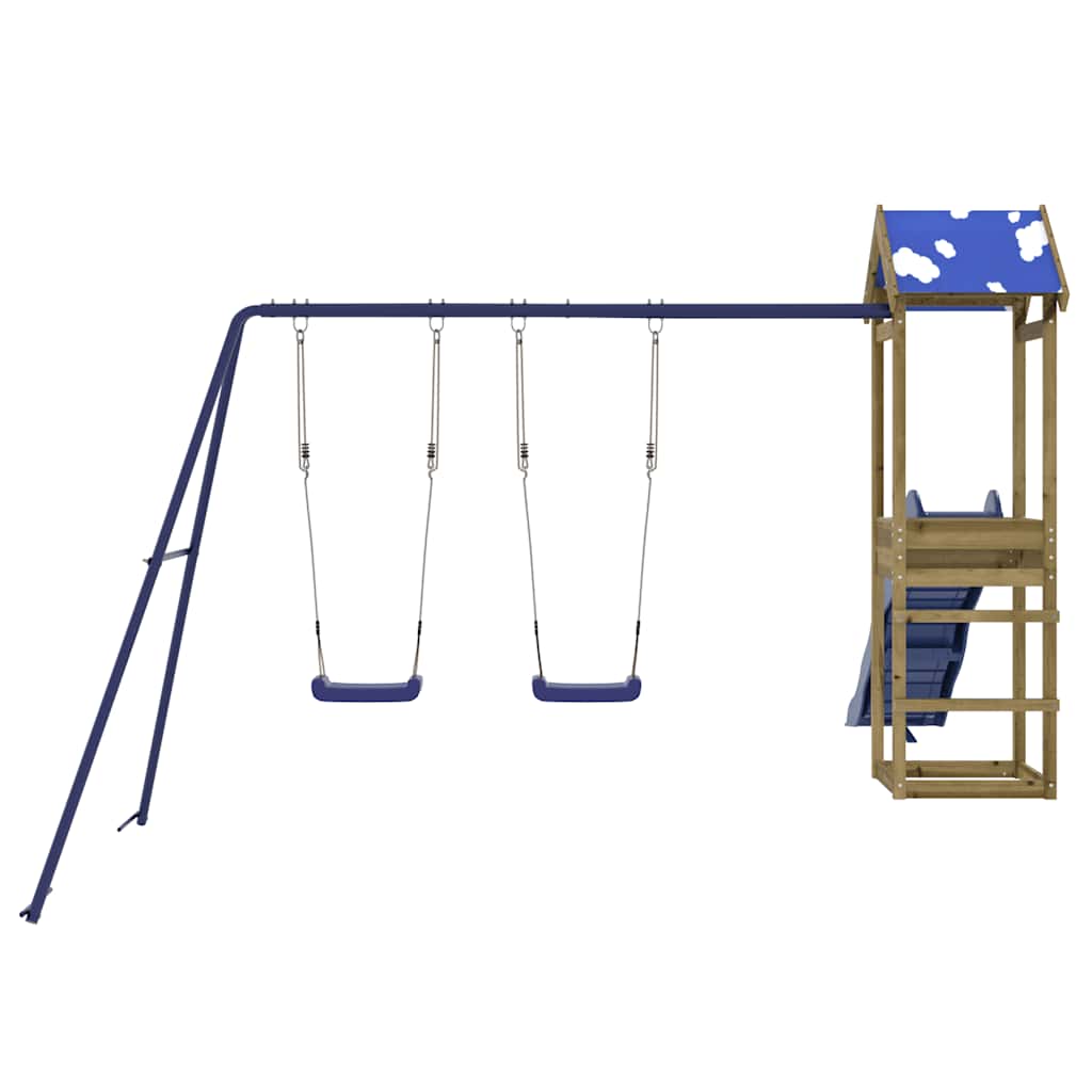 Outdoor Playset Impregnated Wood Pine