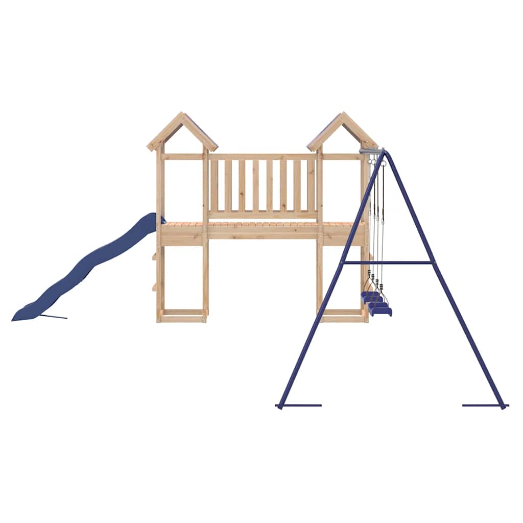 Outdoor Playset Solid Wood Pine