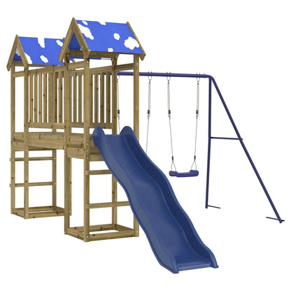 Outdoor Playset Impregnated Wood Pine