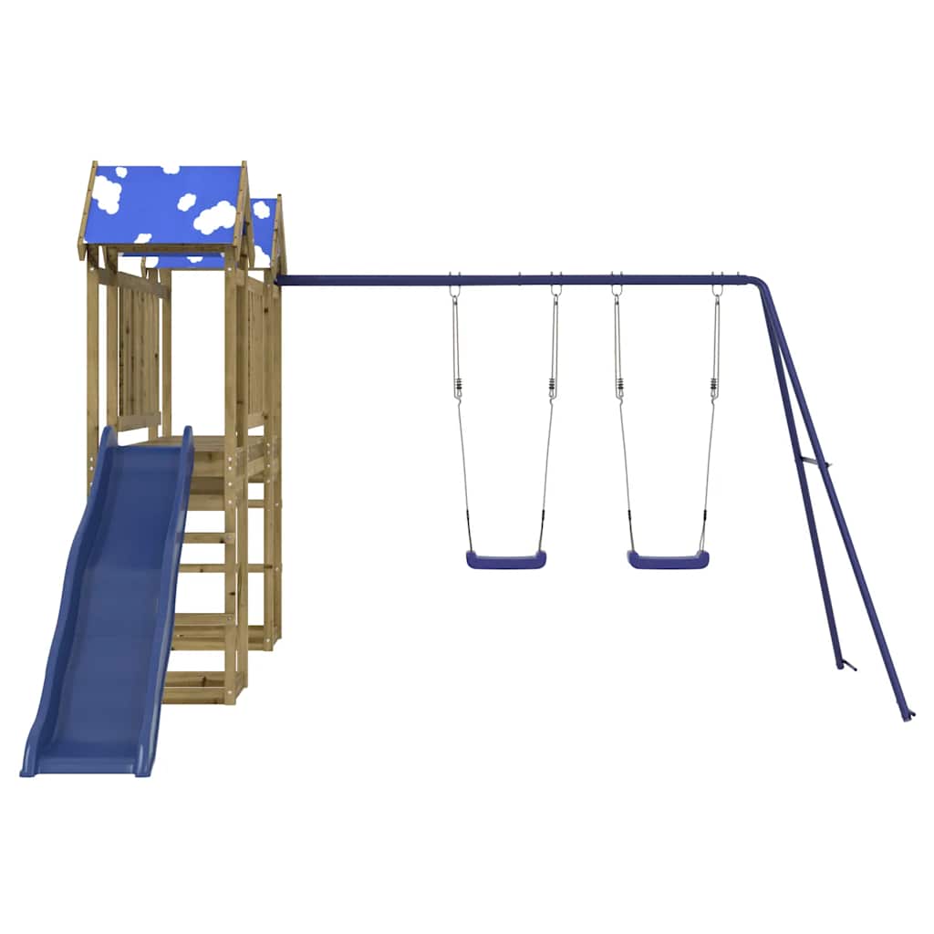 Outdoor Playset Impregnated Wood Pine