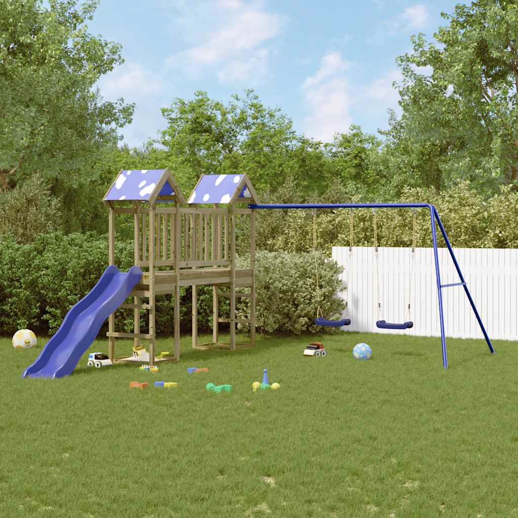 Outdoor Playset Impregnated Wood Pine