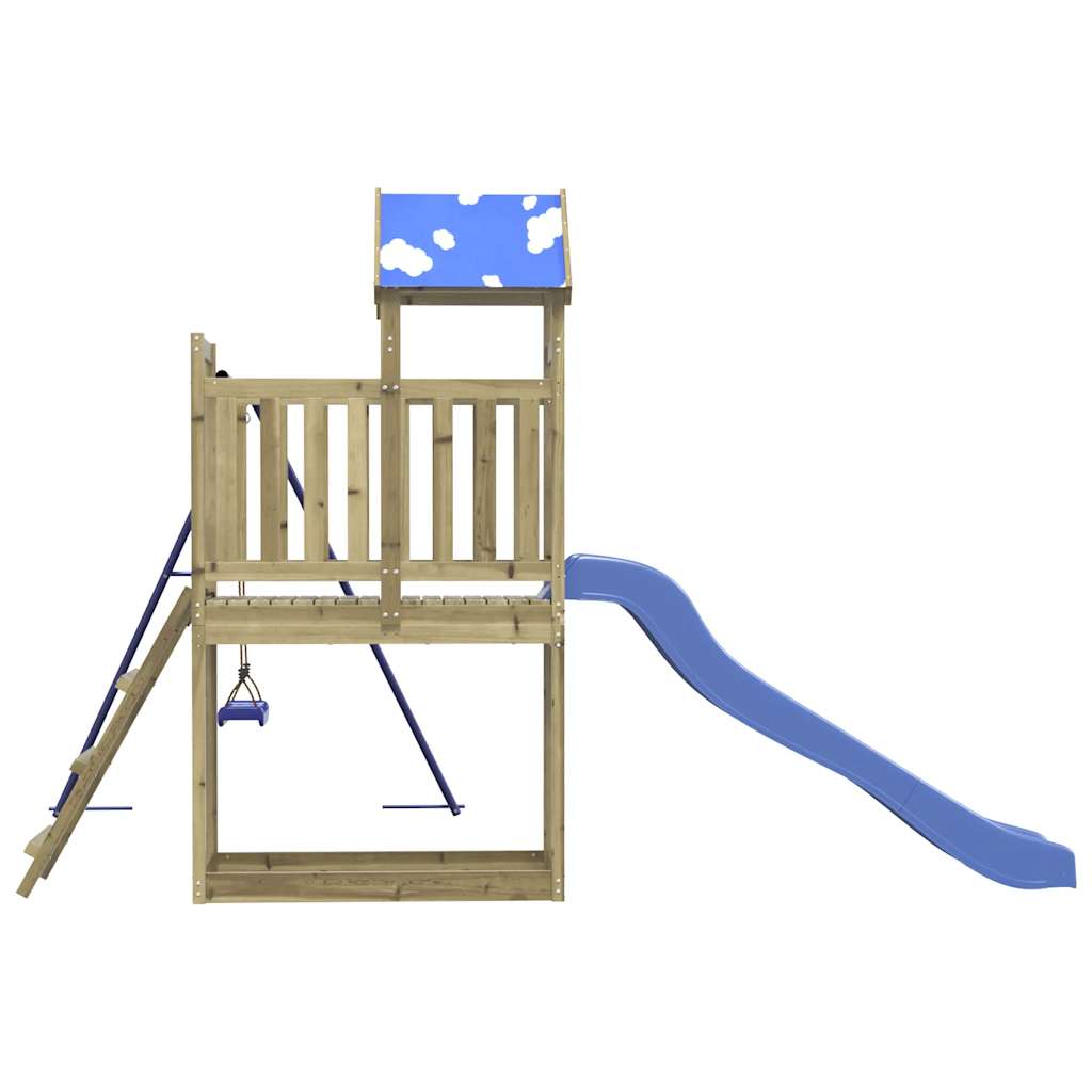 Outdoor Playset Impregnated Wood Pine