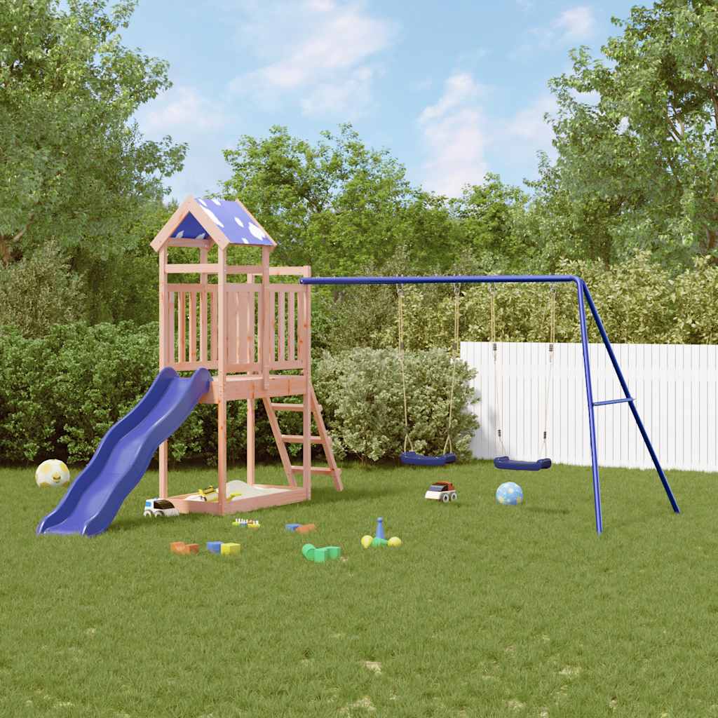 Outdoor Playset Solid Wood Douglas