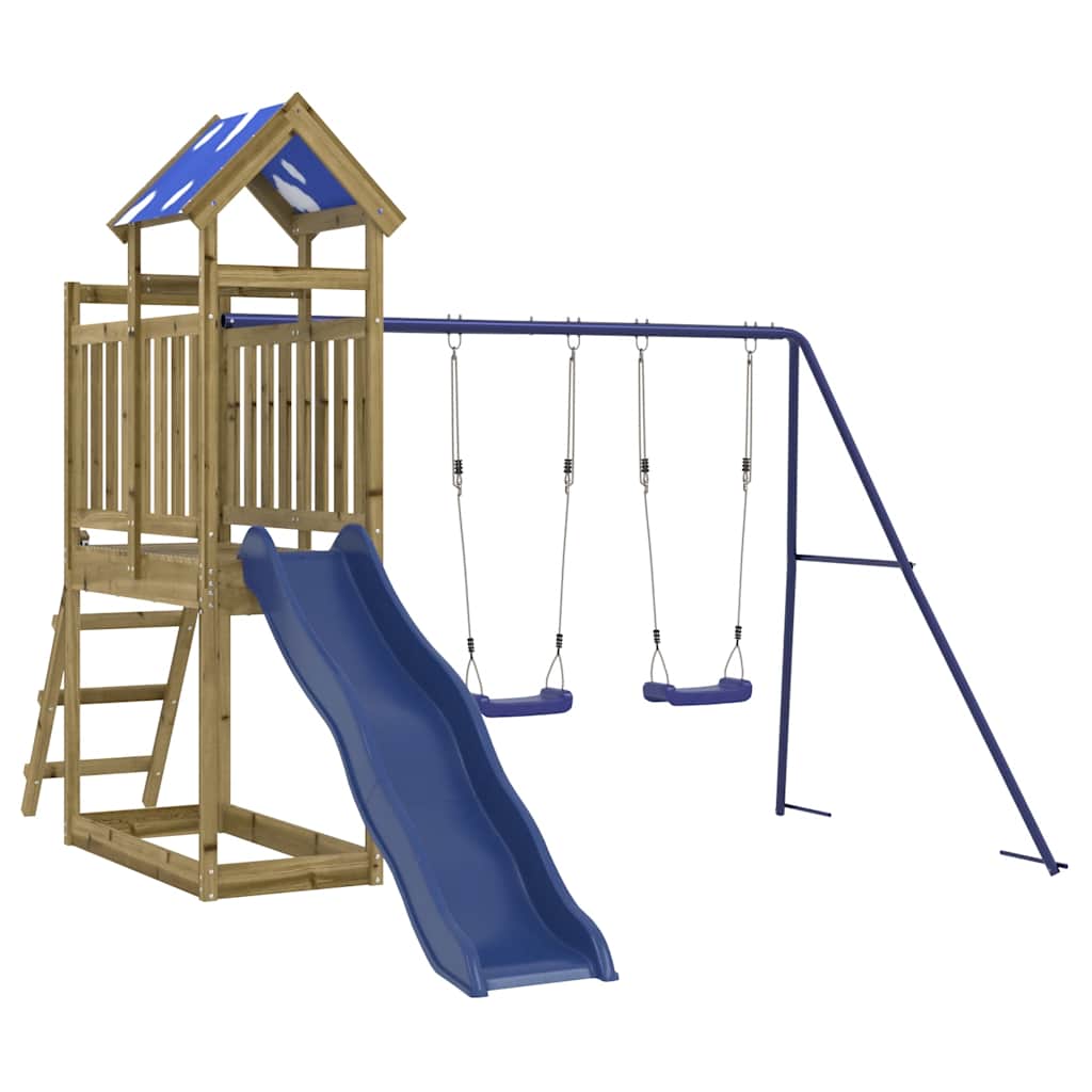 Outdoor Playset Impregnated Wood Pine