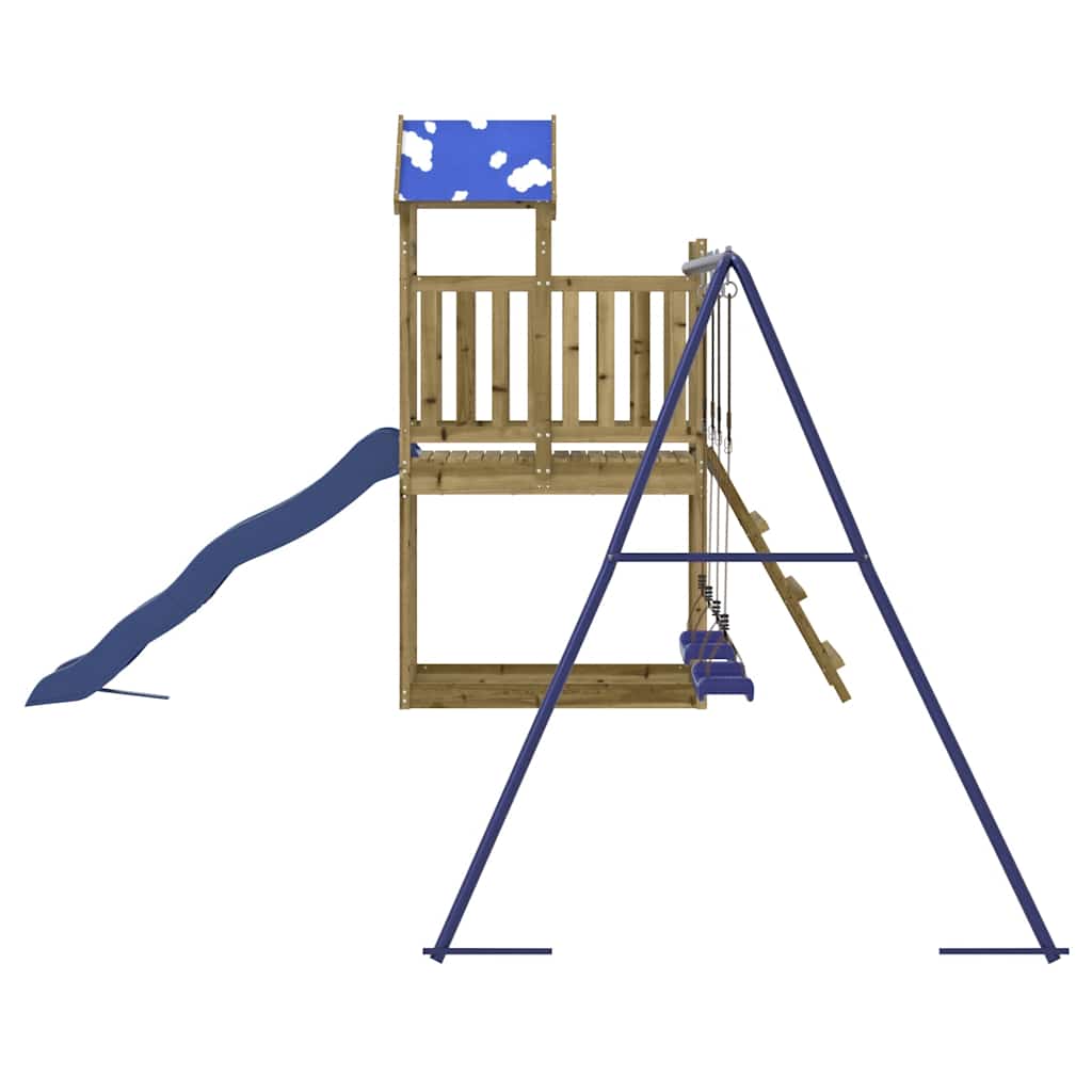 Outdoor Playset Impregnated Wood Pine