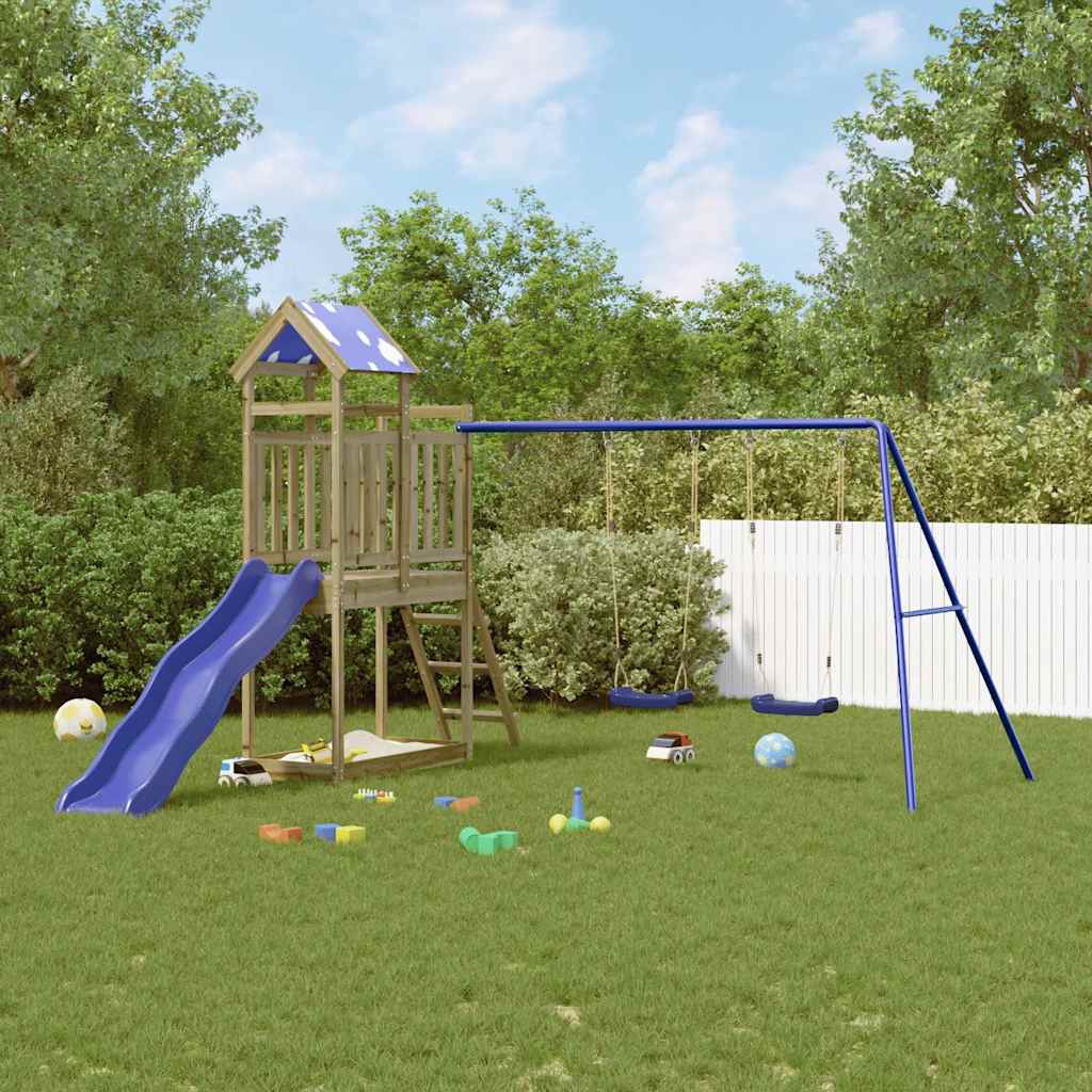 Outdoor Playset Impregnated Wood Pine