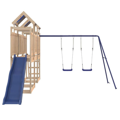 Outdoor Playset Solid Wood Pine