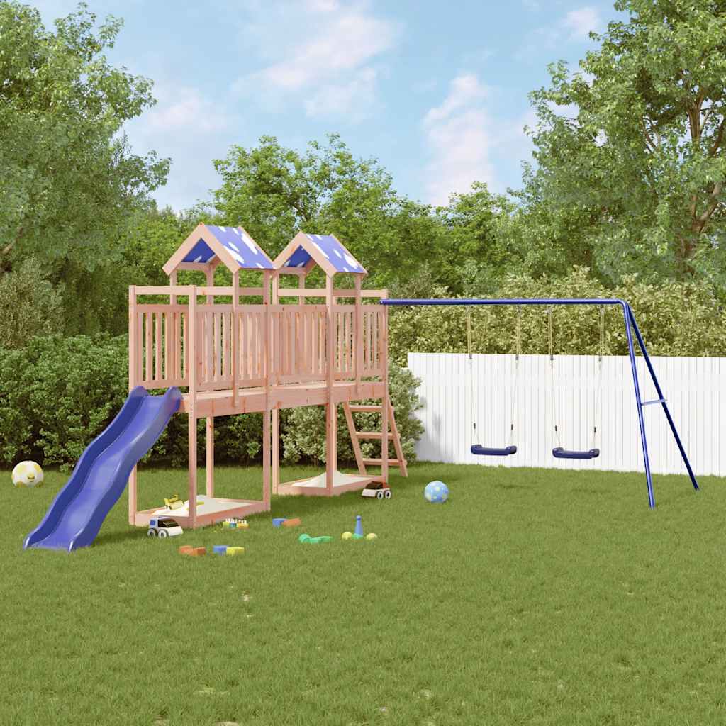 Outdoor Playset Solid Wood Douglas