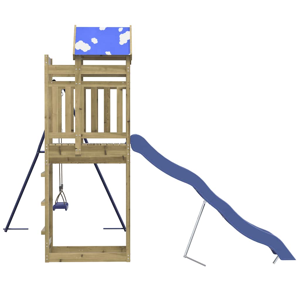 Outdoor Playset Impregnated Wood Pine