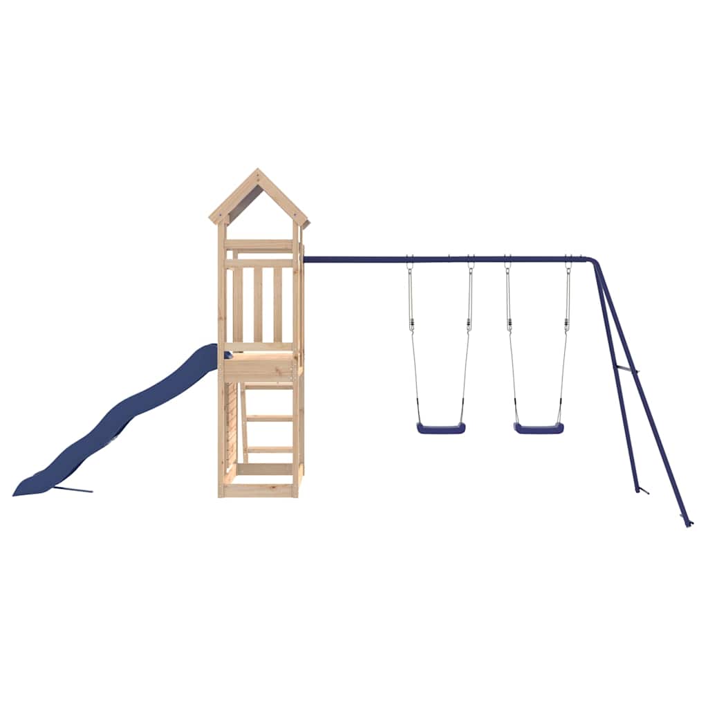 Outdoor Playset Solid Wood Pine