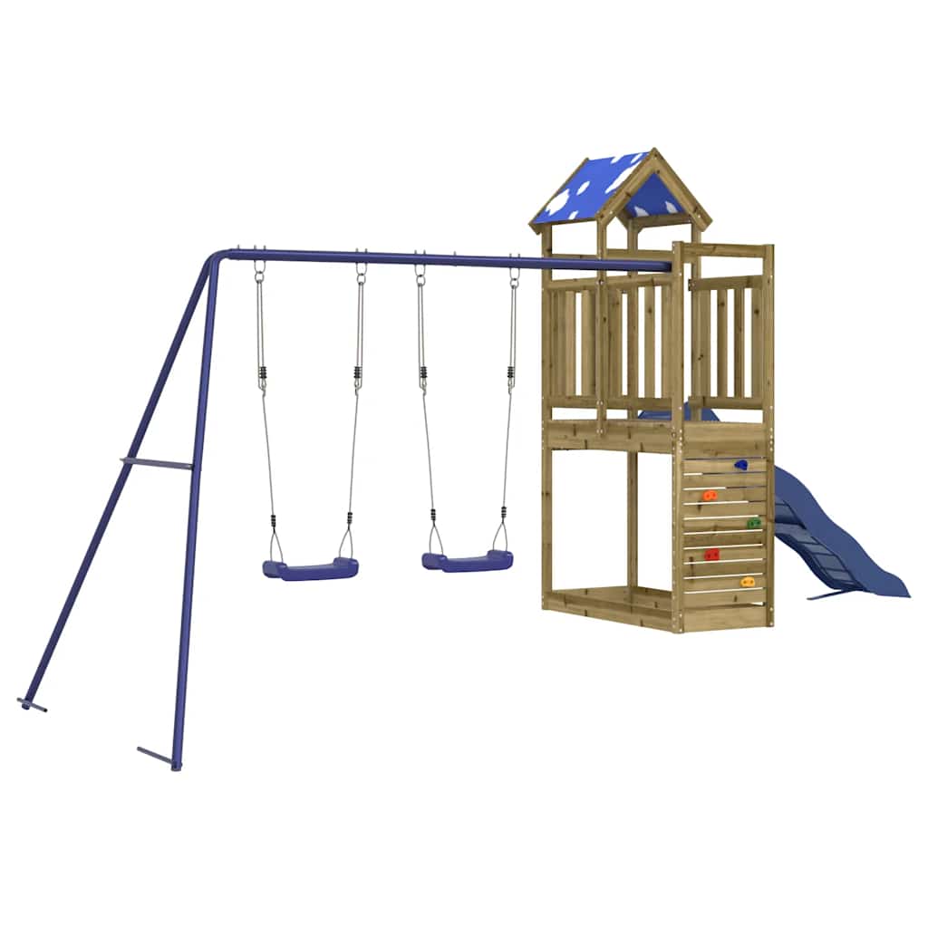 Outdoor Playset Impregnated Wood Pine