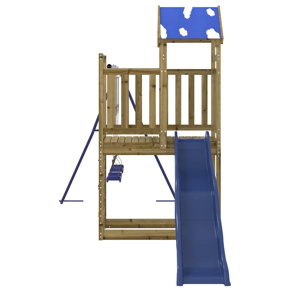 Outdoor Playset Impregnated Wood Pine