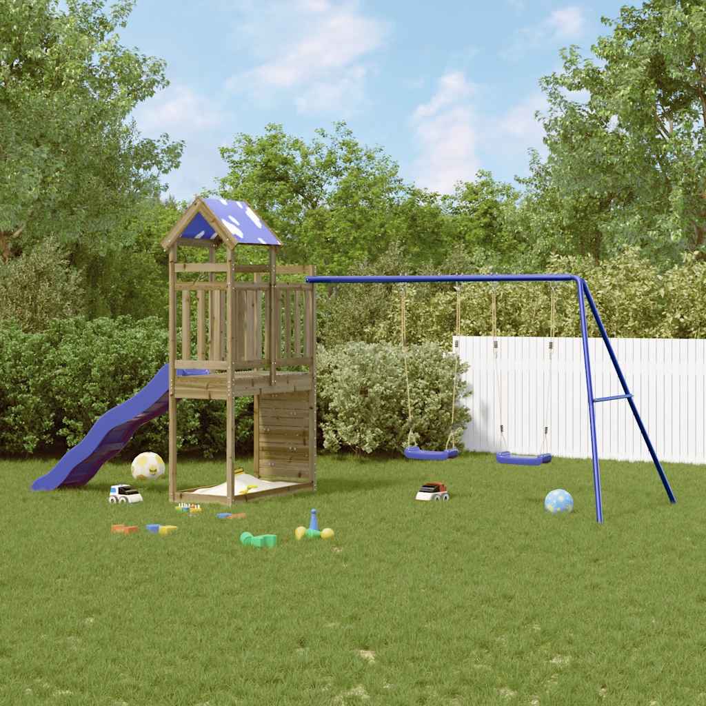 Outdoor Playset Impregnated Wood Pine