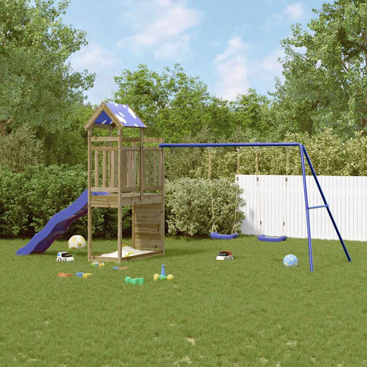 Outdoor Playset Impregnated Wood Pine