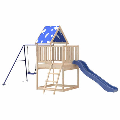 Outdoor Playset Solid Wood Pine