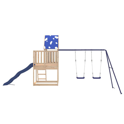 Outdoor Playset Solid Wood Pine