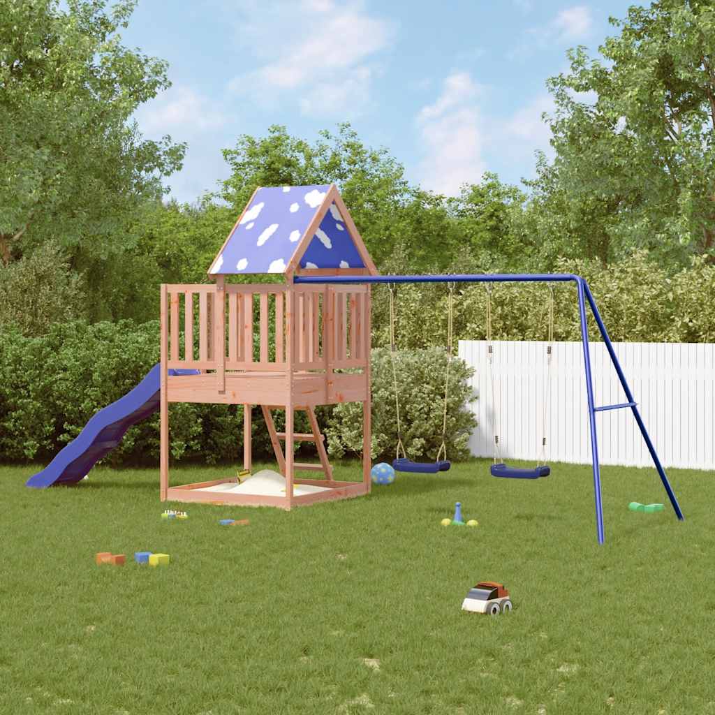 Outdoor Playset Solid Wood Douglas