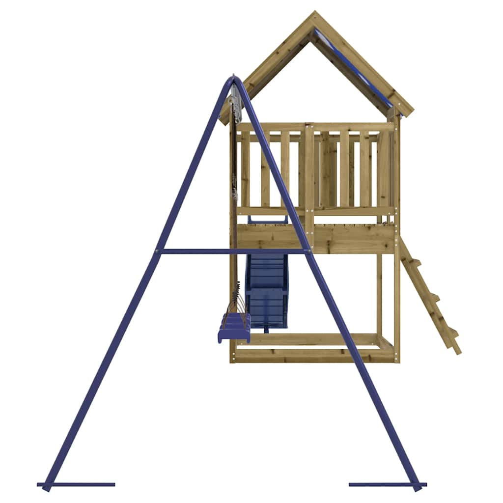 Outdoor Playset Impregnated Wood Pine