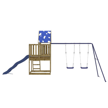 Outdoor Playset Impregnated Wood Pine
