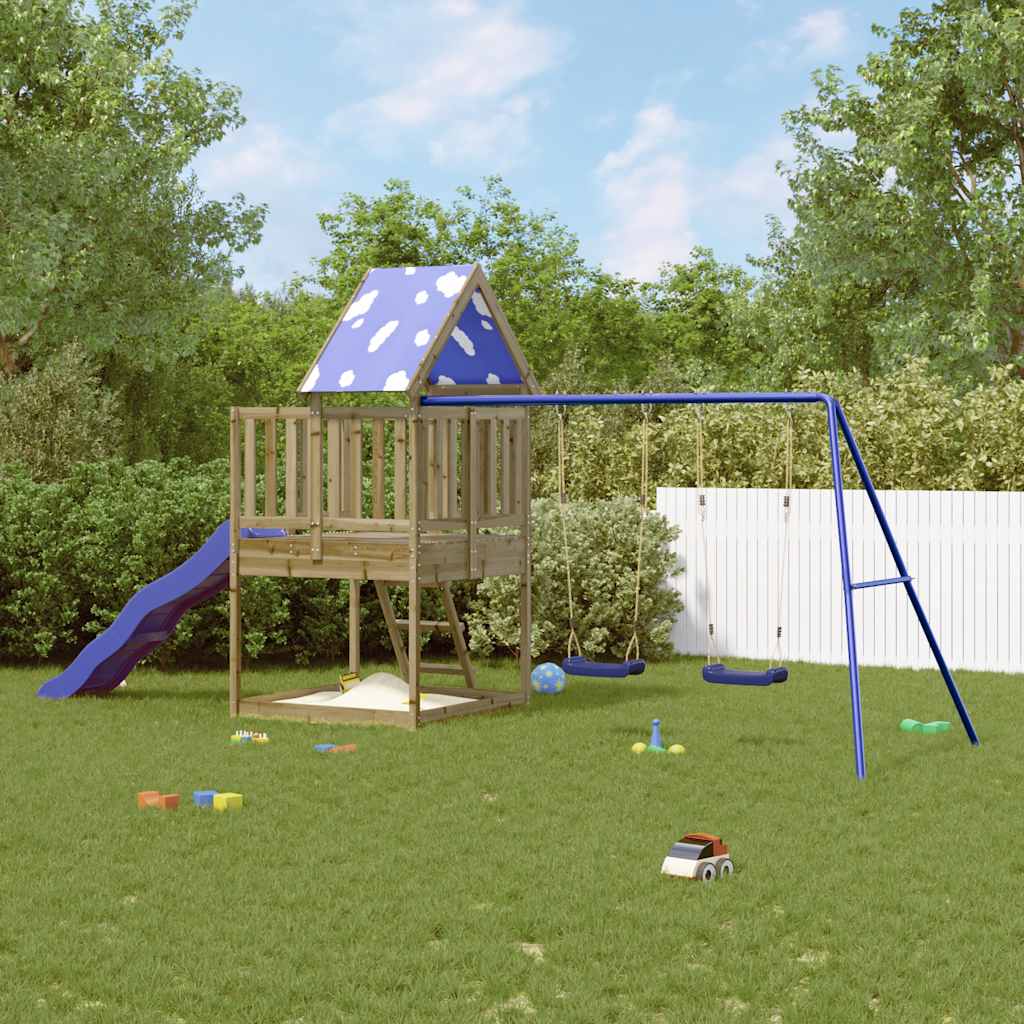 Outdoor Playset Impregnated Wood Pine