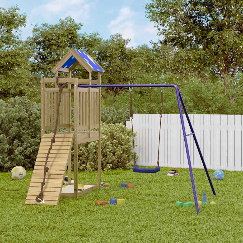 Outdoor Playset Impregnated Wood Pine