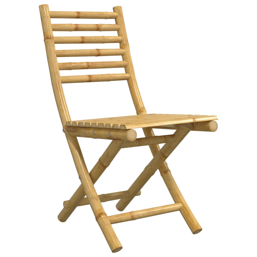 Garden Dining Set | Natural Bamboo | Bamboo | Medium | Foldable