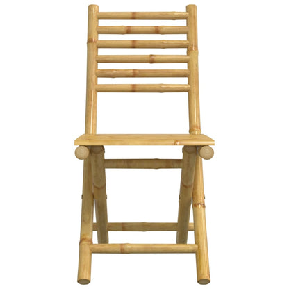 Garden Dining Set | Natural Bamboo | Bamboo | Medium | Foldable